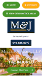 Mobile Screenshot of millerandjameslaw.com